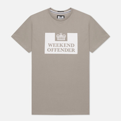 Мужская футболка Weekend Offender Prison SS21, цвет серый
