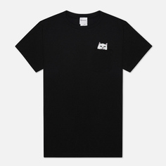 Мужская футболка RIPNDIP Lord Nermal Pocket, цвет чёрный