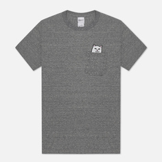 Мужская футболка RIPNDIP Lord Nermal Pocket, цвет серый, размер XXL