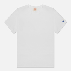 Мужская футболка Champion Reverse Weave Classic Crew Neck Premium, цвет белый