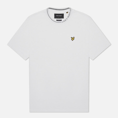 Мужская футболка Lyle &amp; Scott Branded Ringer, цвет белыйS