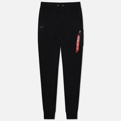 Мужские брюки Alpha Industries X-Fit Slim Cargo, цвет чёрный