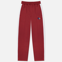 Мужские брюки Puma x Maison Kitsune Logo T7, цвет бордовый