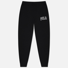 Мужские брюки Polo Ralph Lauren Logo Fleece Jogger, цвет чёрный