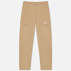 Мужские брюки Puma x Maison Kitsune Logo Cargo, цвет бежевый