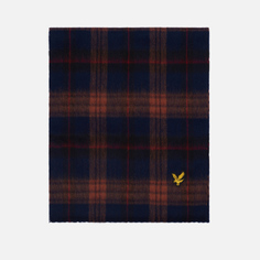 Шарф Lyle &amp; Scott Tartan Lambswool Scarf, цвет коричневый