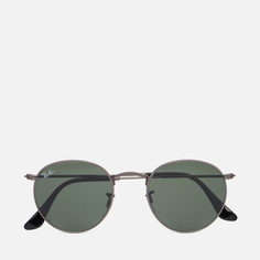 Солнцезащитные очки Ray-Ban Round Metal, цвет серебряный