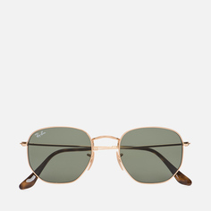 Солнцезащитные очки Ray-Ban Hexagonal Flat Lenses, цвет зелёный
