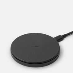 Беспроводное зарядное устройство Native Union Drop Wireless Charger Classic Leather, цвет чёрный