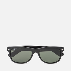 Солнцезащитные очки Ray-Ban New Wayfarer Classic Polarized, цвет чёрный, размер 52mm