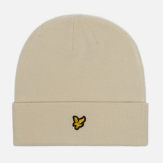 Шапка Lyle &amp; Scott Beanie, цвет бежевый