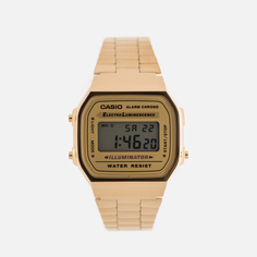 Наручные часы CASIO Collection A-168WG-9, цвет золотой