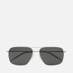 Солнцезащитные очки Oliver Peoples Clifton Polarized, цвет серебряный, размер 58mm