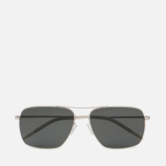 Солнцезащитные очки Oliver Peoples Clifton Polarized, цвет серебряный