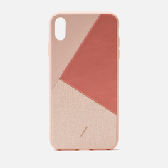 Чехол Native Union Clic Marquetry iPhone Xs Max, цвет розовый