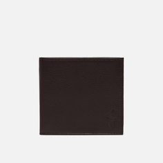 Кошелек Polo Ralph Lauren Small EU Billfold Smooth Leather, цвет коричневый