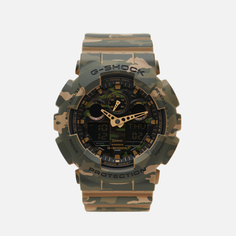 Наручные часы CASIO G-SHOCK GA-100CM-5A, цвет камуфляжный