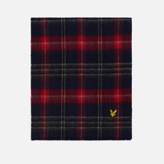 Шарф Lyle &amp; Scott Tartan Lambswool Scarf, цвет красный