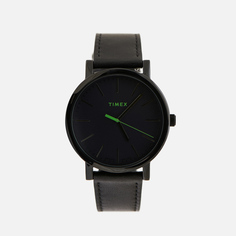 Наручные часы Timex Originals Leather, цвет чёрный