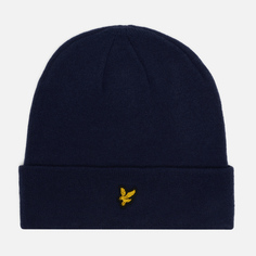 Шапка Lyle &amp; Scott Beanie, цвет синий