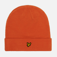 Шапка Lyle &amp; Scott Beanie, цвет оранжевый