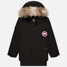 Мужская куртка парка Canada Goose Expedition RF, цвет чёрныйS