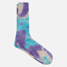 Носки Anonymous Ism Tie Dye Crew, цвет голубой