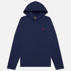 Мужской лонгслив Polo Ralph Lauren Embroidered Pony Hoodie, цвет синий