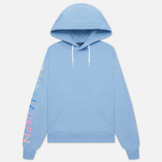 Женская толстовка Polo Ralph Lauren Ombre Logo Fleece Hoodie, цвет голубой