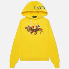 Женская толстовка Polo Ralph Lauren Polo Match Lightweight Seasonal Fleece Hoodie, цвет жёлтый