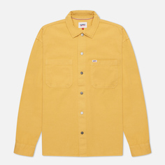 Мужская рубашка Tommy Jeans Lightweight Twill Overshirt, цвет жёлтый
