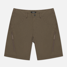 Мужские шорты Arcteryx Stowe, цвет оливковый