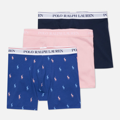 Комплект мужских трусов Polo Ralph Lauren Classic Boxer 3-Pack, цвет комбинированный