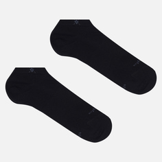 Комплект носков Burlington Everyday 2-Pack Sneaker, цвет чёрный, размер 40-46 EU