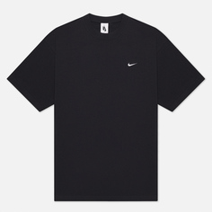 Мужская футболка Nike NRG Solo Swoosh, цвет чёрный