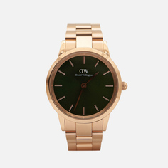 Наручные часы Daniel Wellington Iconic Link Emerald, цвет золотой