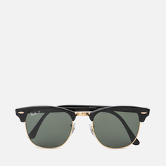 Солнцезащитные очки Ray-Ban Clubmaster Classic G-15 Polarized, цвет зелёный