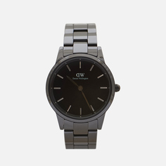 Наручные часы Daniel Wellington Iconic Link Ceramic, цвет чёрный