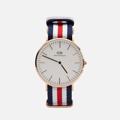 Наручные часы Daniel Wellington Classic Canterbury, цвет синий