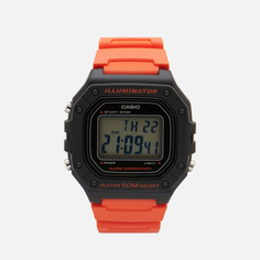 Наручные часы CASIO Collection W-218H-4B2, цвет оранжевый