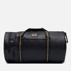 Дорожная сумка Fred Perry Pique Texture Barrel, цвет чёрный