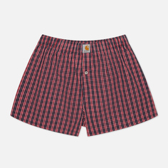 Мужские трусы Carhartt WIP Cotton Boxers, цвет красный