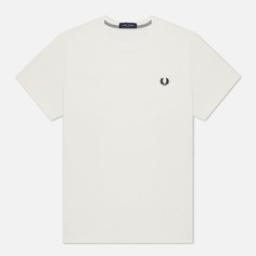 Мужская футболка Fred Perry Crew Neck, цвет белый