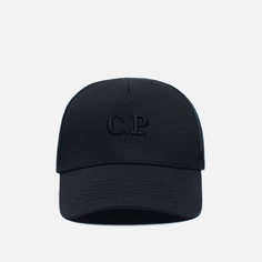 Кепка C.P. Company Gabardine Classic Logo Baseball, цвет чёрный