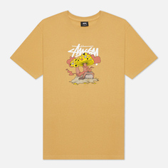 Мужская футболка Stussy Somethings Cookin, цвет бежевый