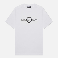 Мужская футболка MA.Strum Logo Print, цвет белый