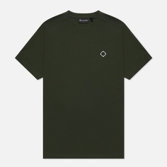 Мужская футболка MA.Strum Icon Embroidered ID, цвет оливковый, размер S