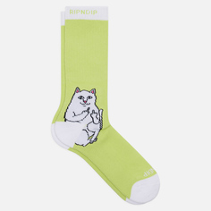 Носки RIPNDIP Lord Nermal, цвет зелёный