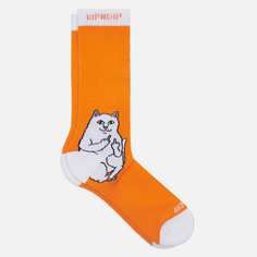 Носки RIPNDIP Lord Nermal, цвет оранжевый