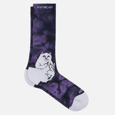 Носки RIPNDIP Lord Nermal, цвет фиолетовый